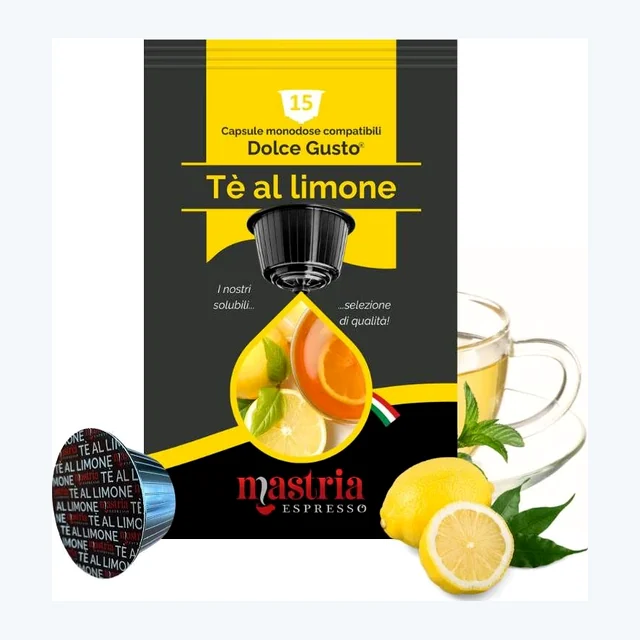 TÈ "Limone" - 15 Capsule Compatibili DOLCE GUSTO