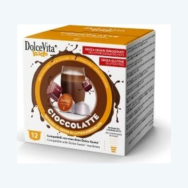 Bevande Dolce Vita Compatibile Dolce Gusto Ciocco Latte 12pz