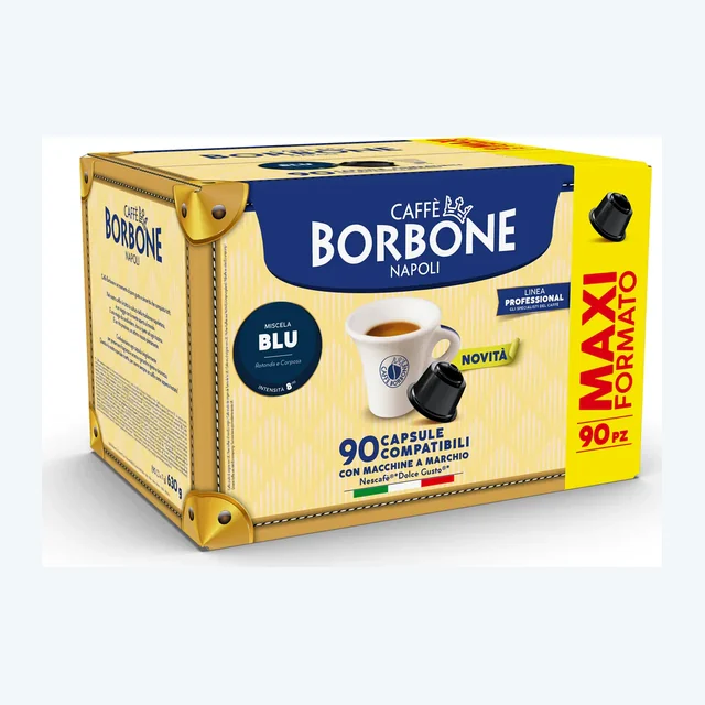Borbone Capsule Compatibili Nescafe Dolce Gusto Blu 90pz