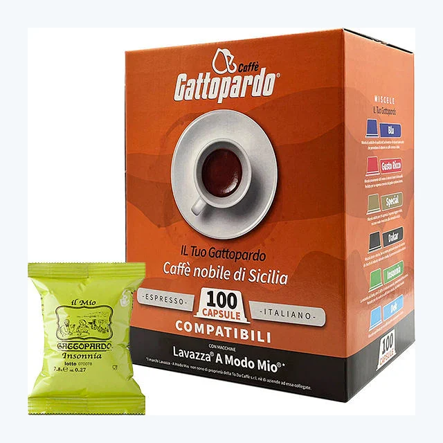 Caffe Toda Compatibile Lavazza A Modo Mio Insonnia 100PZ