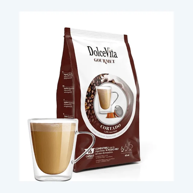Dolce Vita Compatibile Lavazza A Modo Cortado 16pz