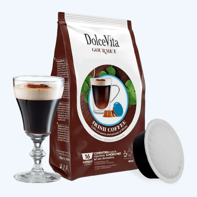 Dolce Vita Compatibile Lavazza A Modo Mio Irish Coffee 16pz