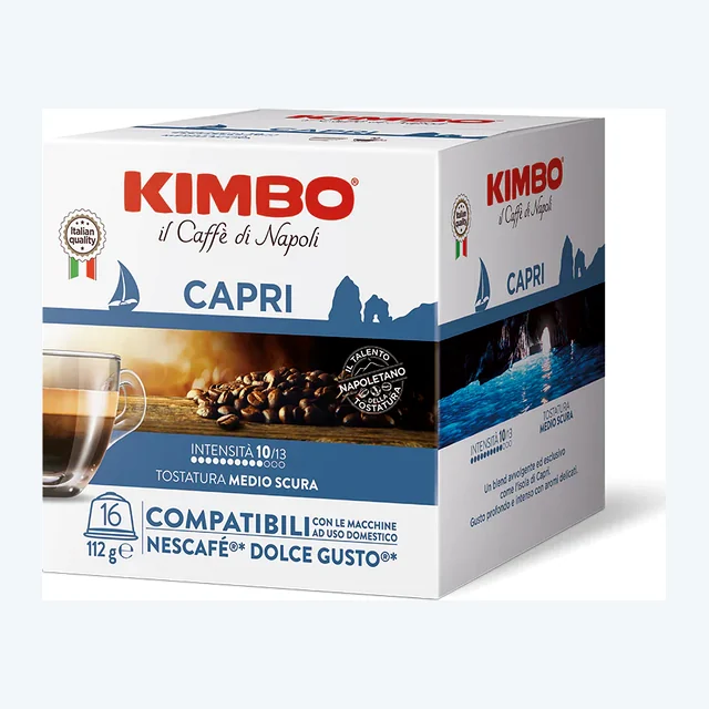 Kimbo Capsule Compatibili Nescafè Dolce Gusto Capri 16pz