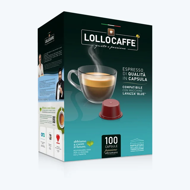 Lollo Box Capsule PassioneOltremare* Miscela Nera 100