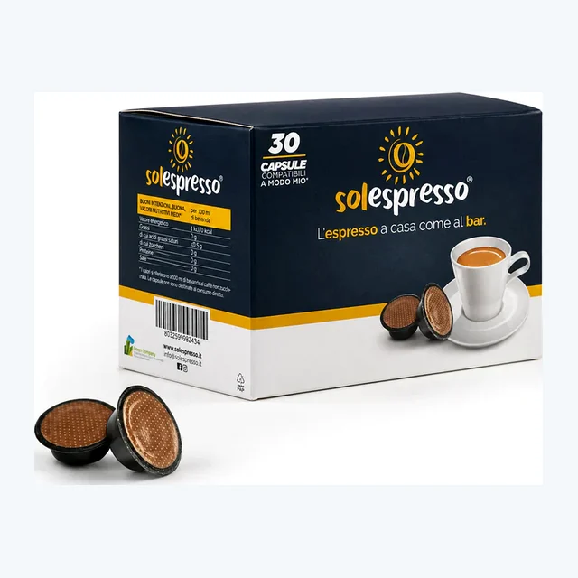 Solespresso Capsule Compatibili Lavazza A Modo Mio 30 pz
