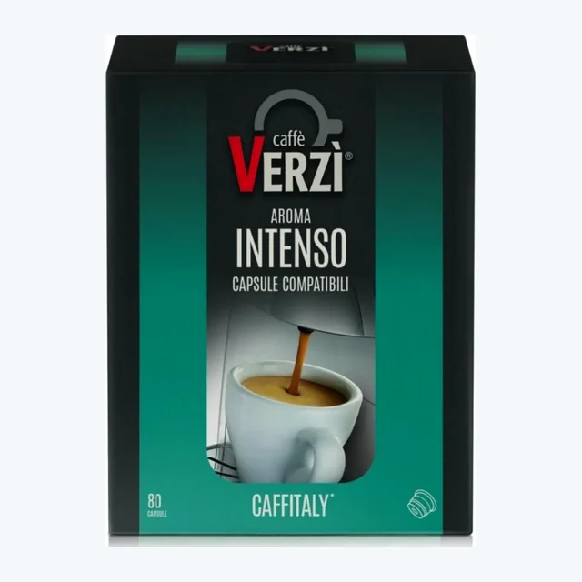 Verzì Caffè Compatibile Caffitaly Intenso 80pz