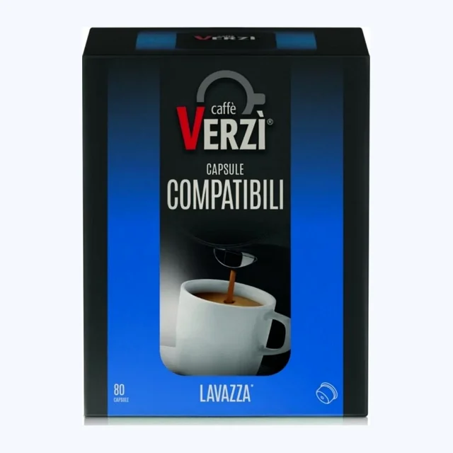 Verzi Caffè Compatibile Lavazza Blu Ricco 80pz