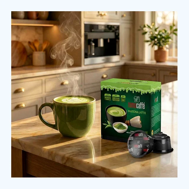 капсули REMACAFFÉ Matcha Latte, 16 бр., съвместими с Dolce Gusto кафемаши