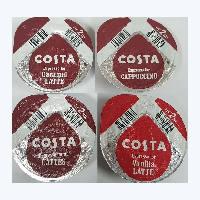 40x Tassimo Costa Espresso for Latte, Caramel, Vanilla, Cappuccino T-Discs LOOSE