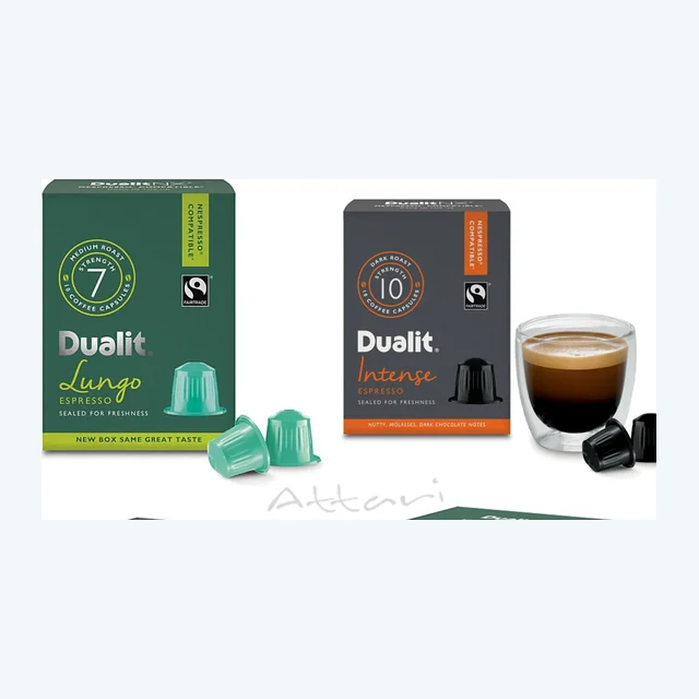Dualit NX Lungo & Intense Espresso Nespresso 10 20 30 40 80 Coffee Pods Capsules