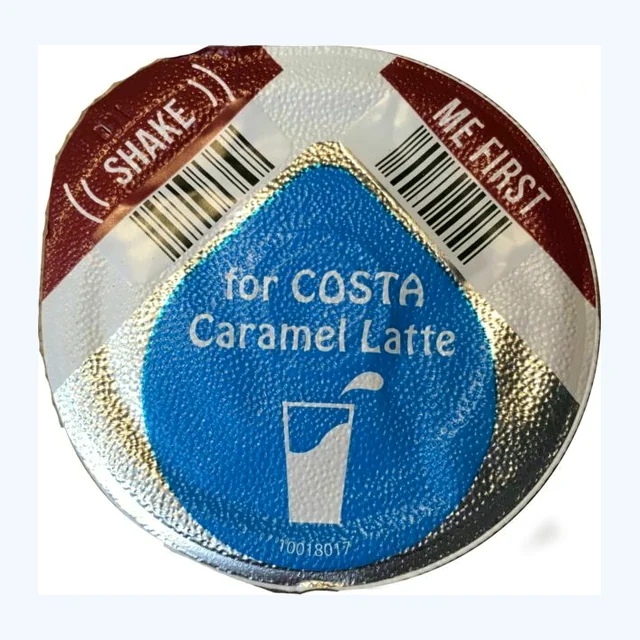 Tassimo Costa/LOR Caramel Latte Milk Creamer Pods 8 16 24 32 40 (NO COFFEE DISCS