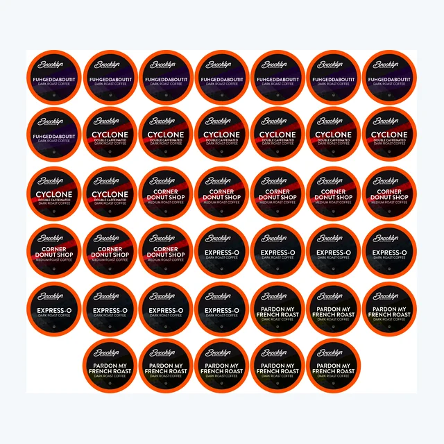 Brooklyn Bean Bold Roast Coffee Pods Variety Pack