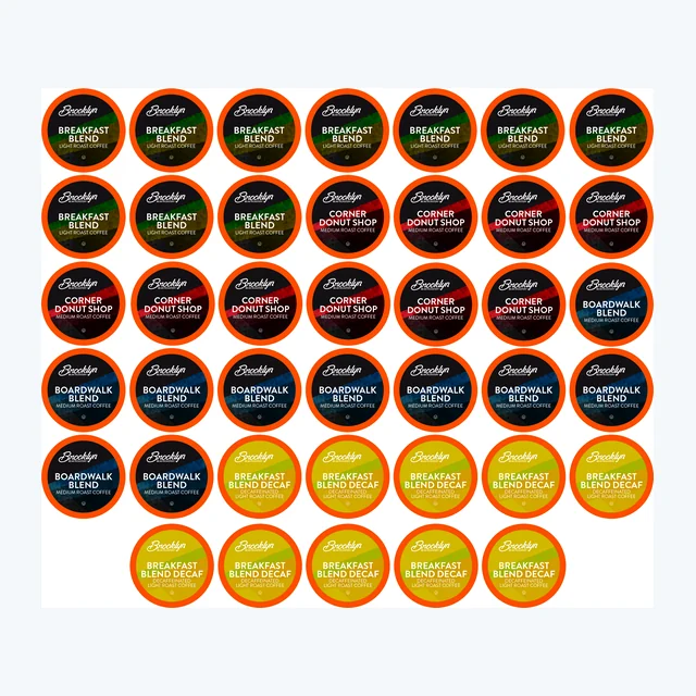 Brooklyn Bean Breakfast Coffee Pods Variety Pack