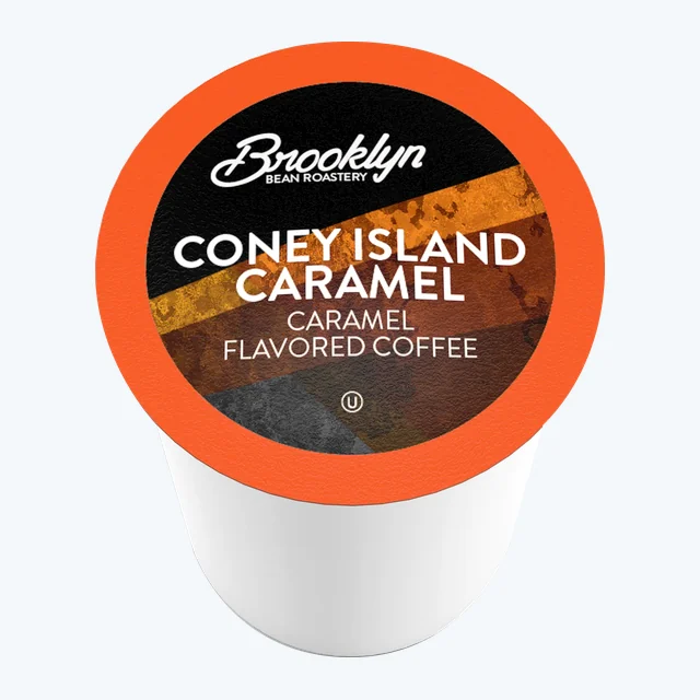 Brooklyn Bean Coney Island Caramel Coffee Pods