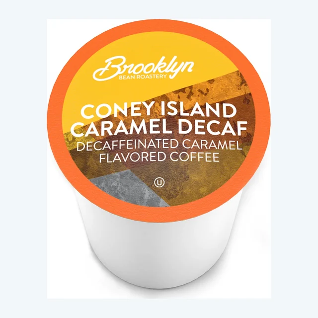 Brooklyn Beans Coney Island Caramel Decaf Coffee Pods