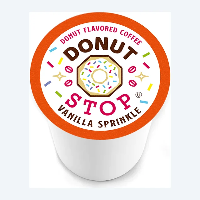 Donut Stop Vanilla Sprinkle Coffee Pods
