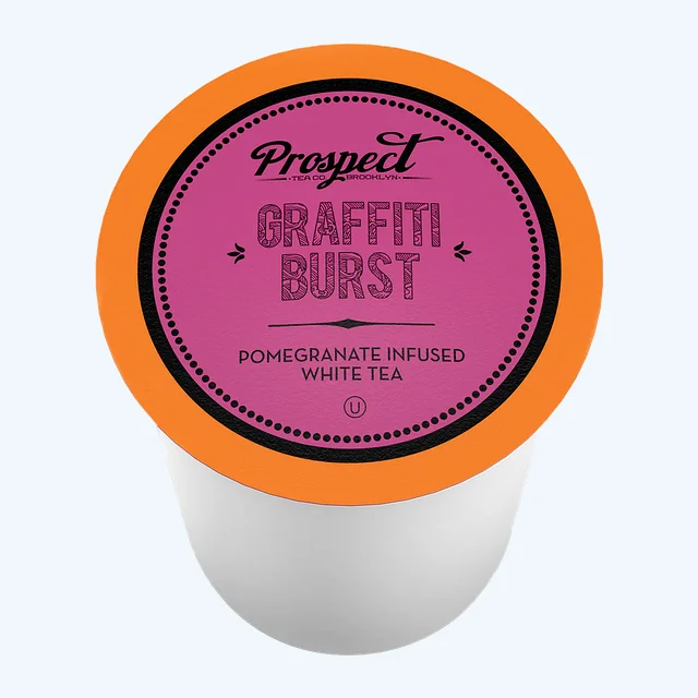 Prospect Tea Graffiti Burst White Tea Pods