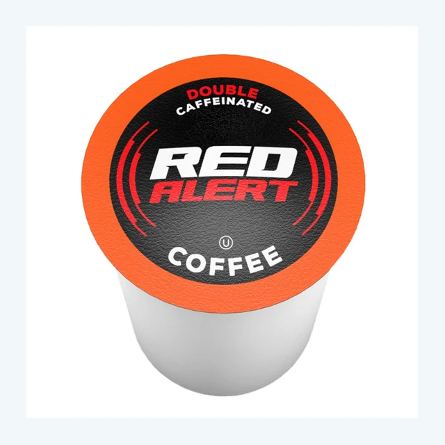 Red Alert Coffee Extra Strong Coffee Pods