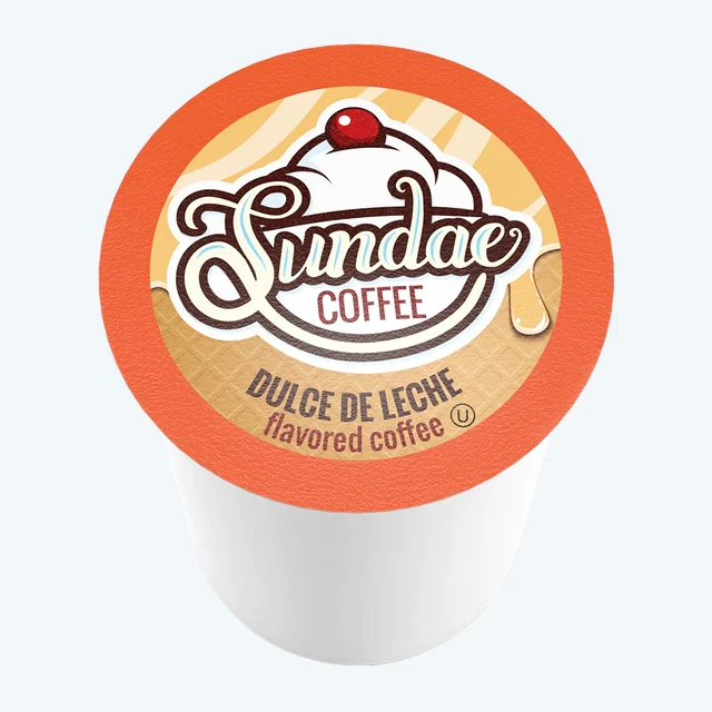 Sundae Ice Cream Dulce de Leche Coffee Pods