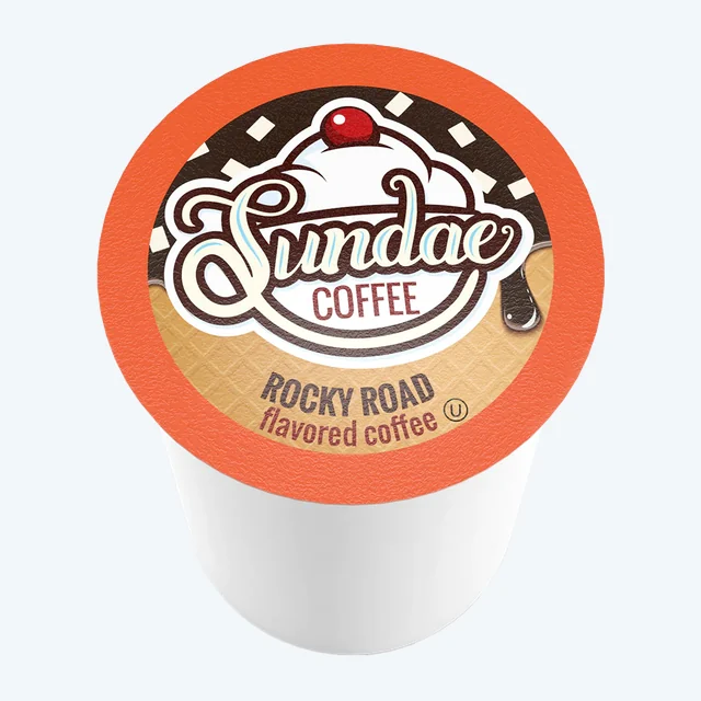 Sundae Ice Cream Rocky Road Coffee Pods