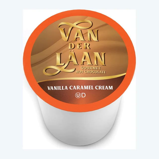 Van Der Laan Gourmet Vanilla Caramel Hot Cocoa Pods