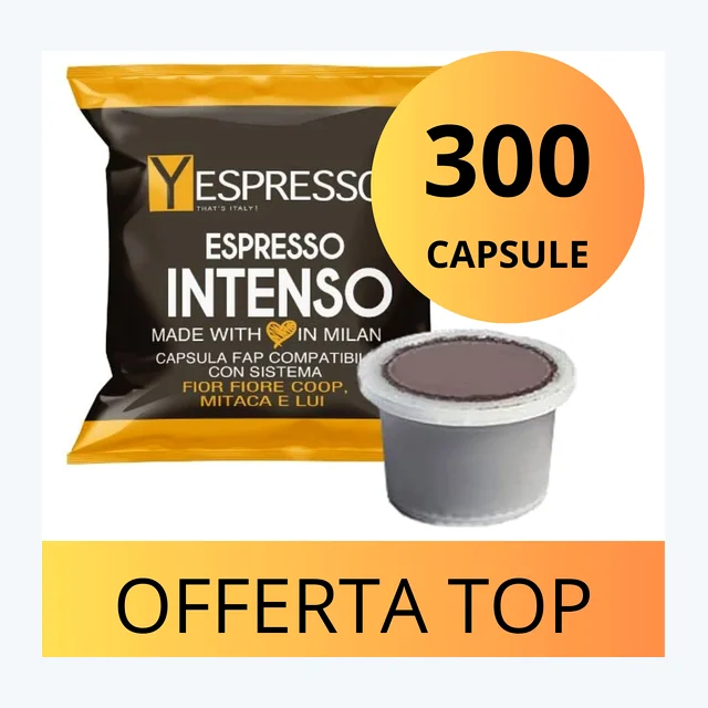 300 Capsule compatibili FIOR LUI - INTENSO