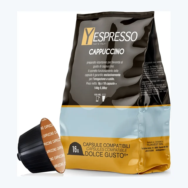64 Capsule compatibili DOLCE GUSTO - CAPPUCCINO