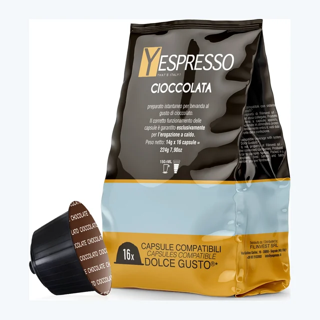 64 Capsule compatibili DOLCE GUSTO - CIOCCOLATA