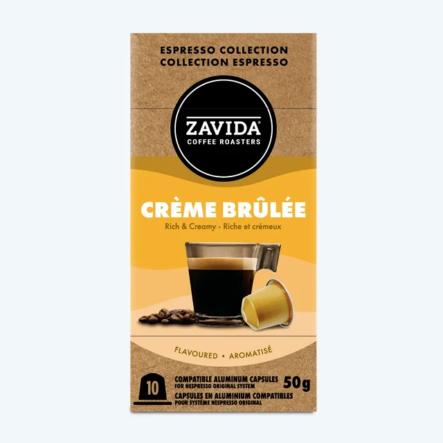 Crème Brûlée Nespresso® Compatible Pods