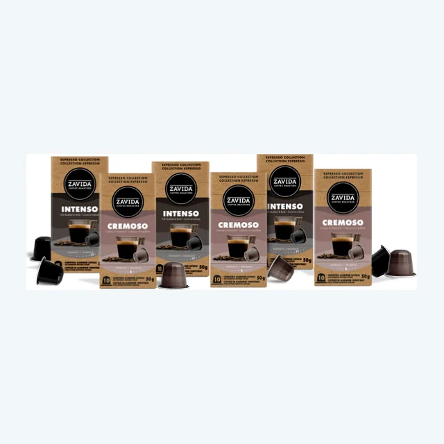 Unflavoured Nespresso® compatible Variety Pack