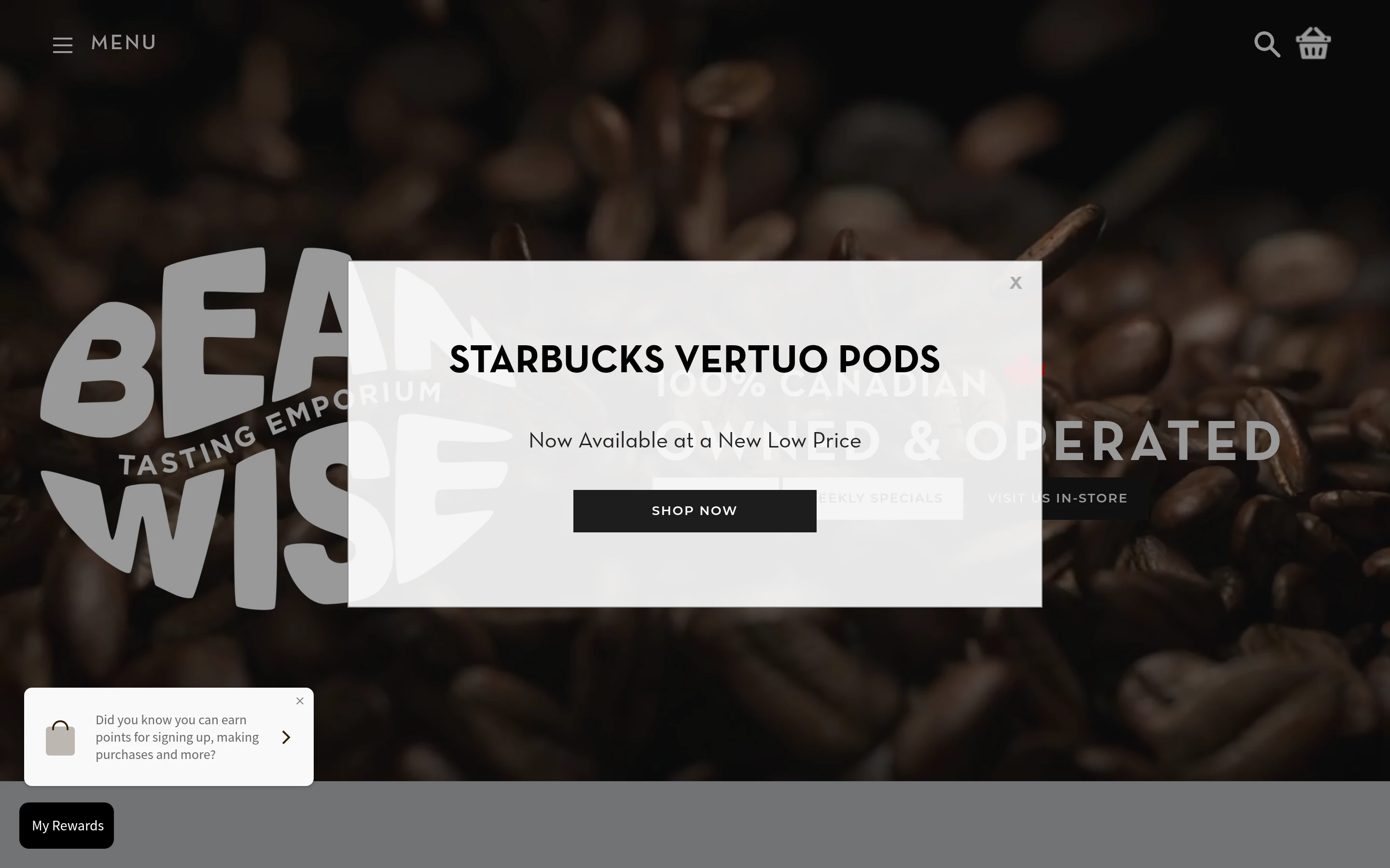 Beanwise Tasting Emporium screenshot