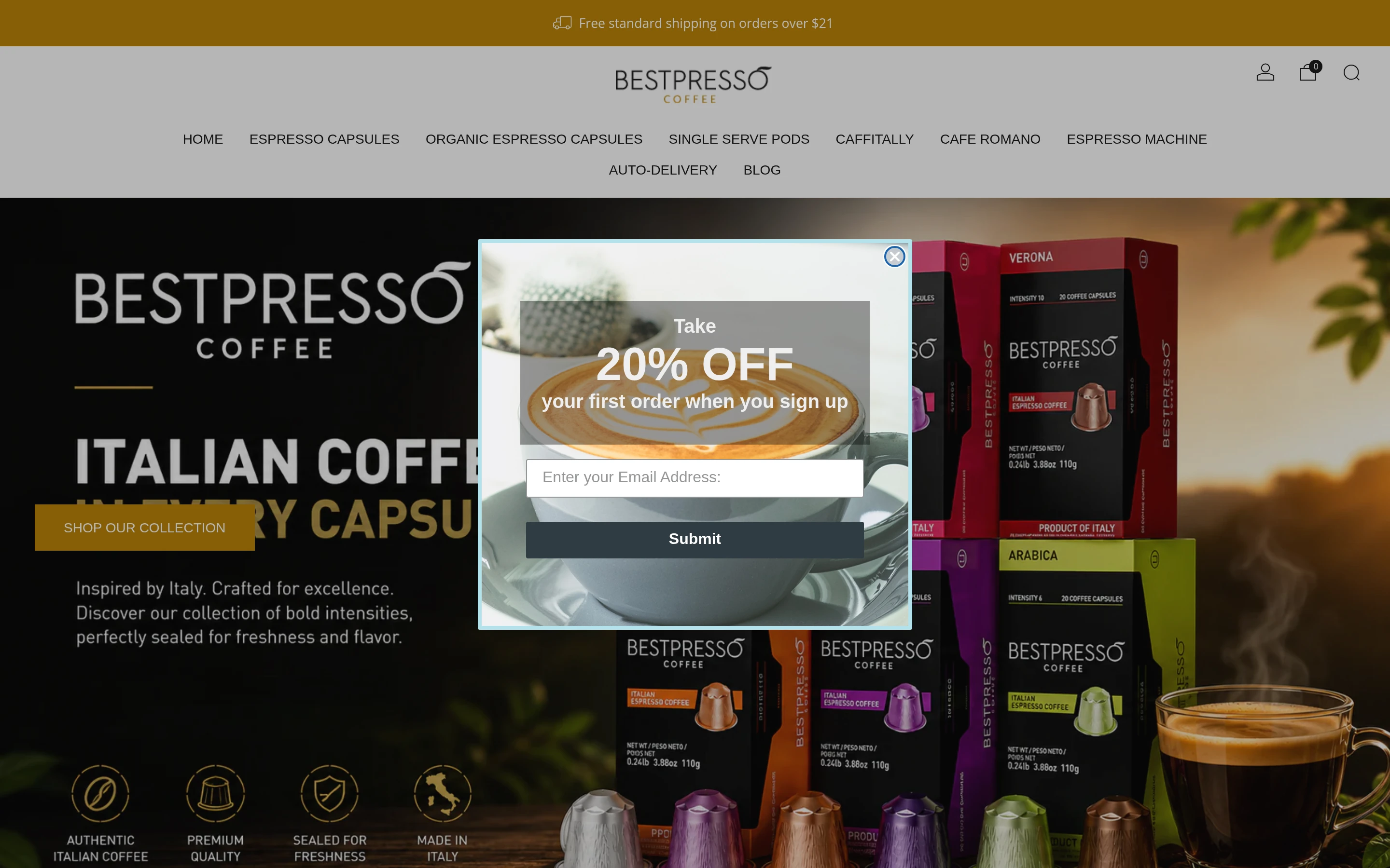 Bestpresso screenshot