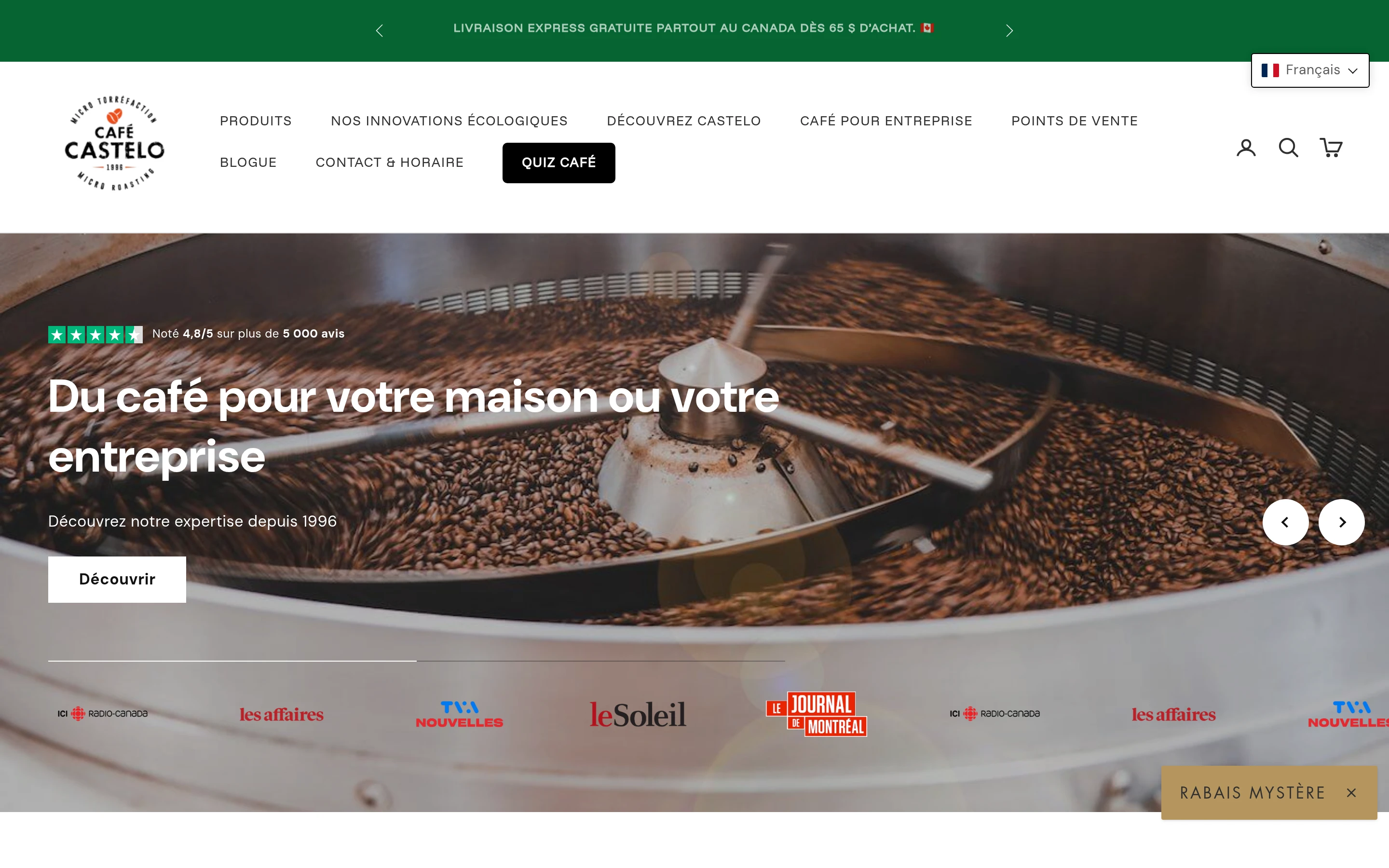 Café Castelo screenshot