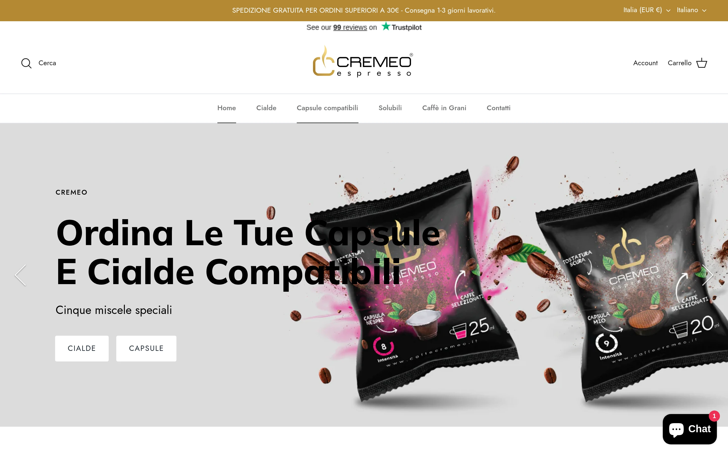 caffecremeo screenshot