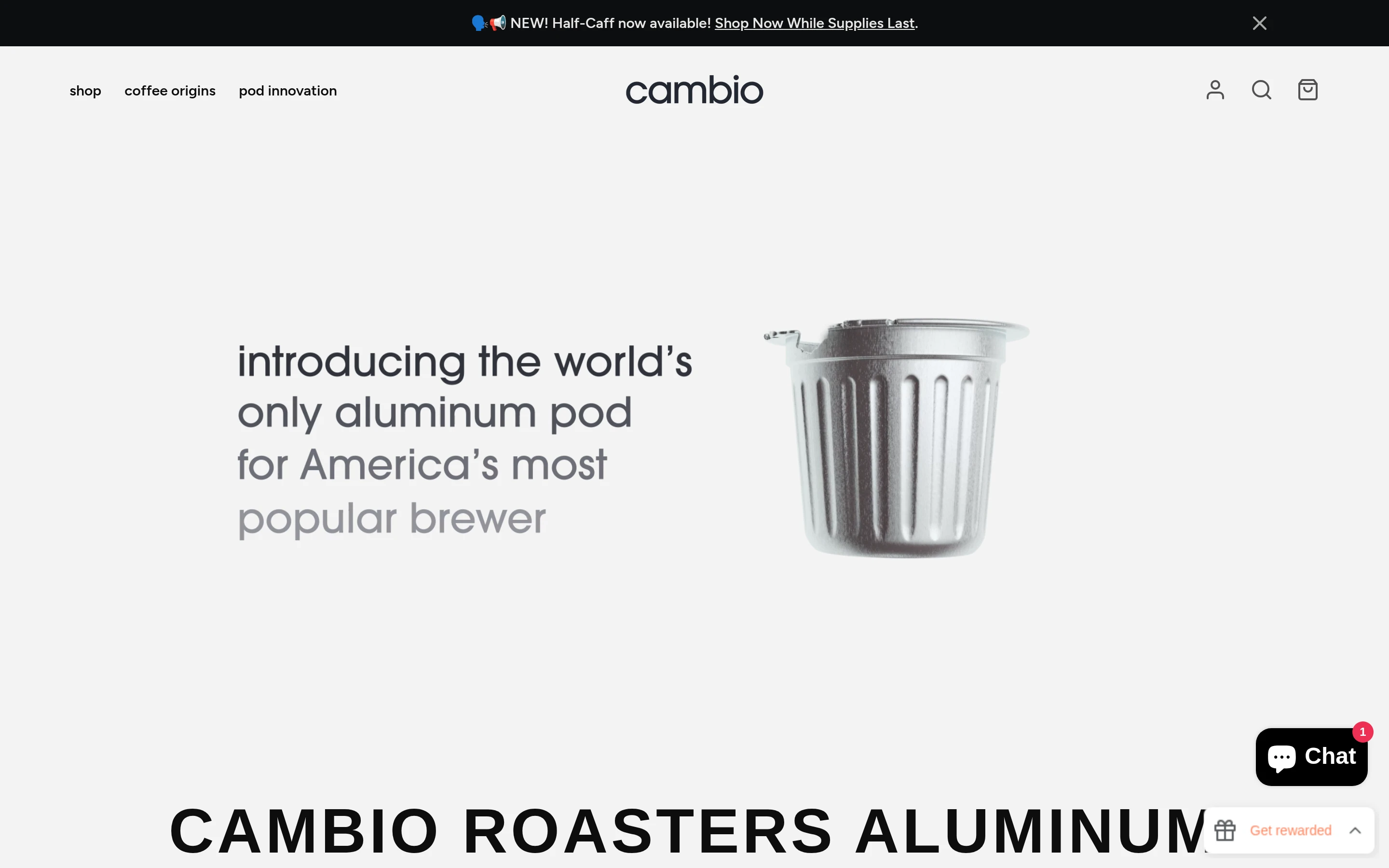 Cambio Roasters screenshot