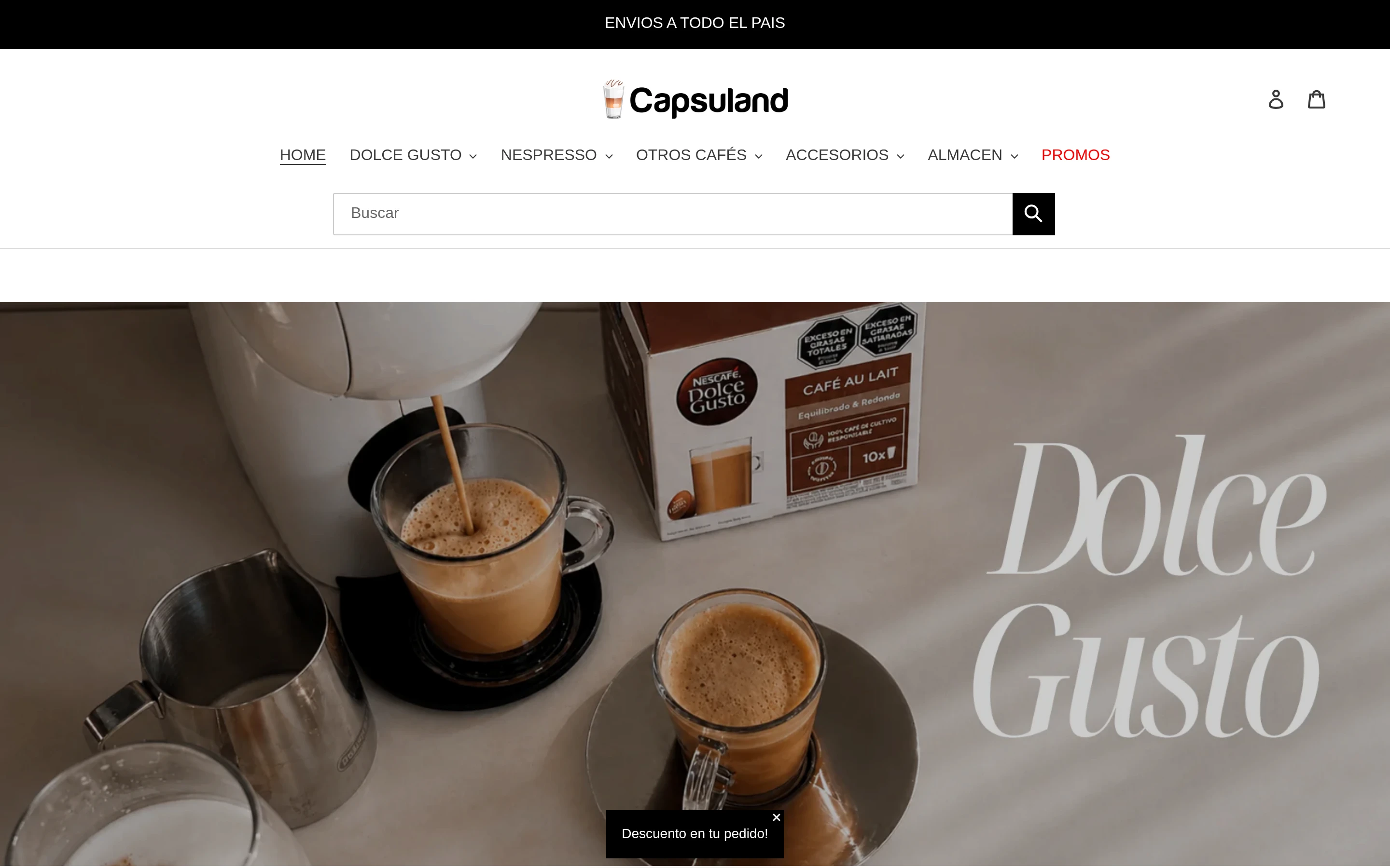 Capsulandia Tienda de Cafe screenshot