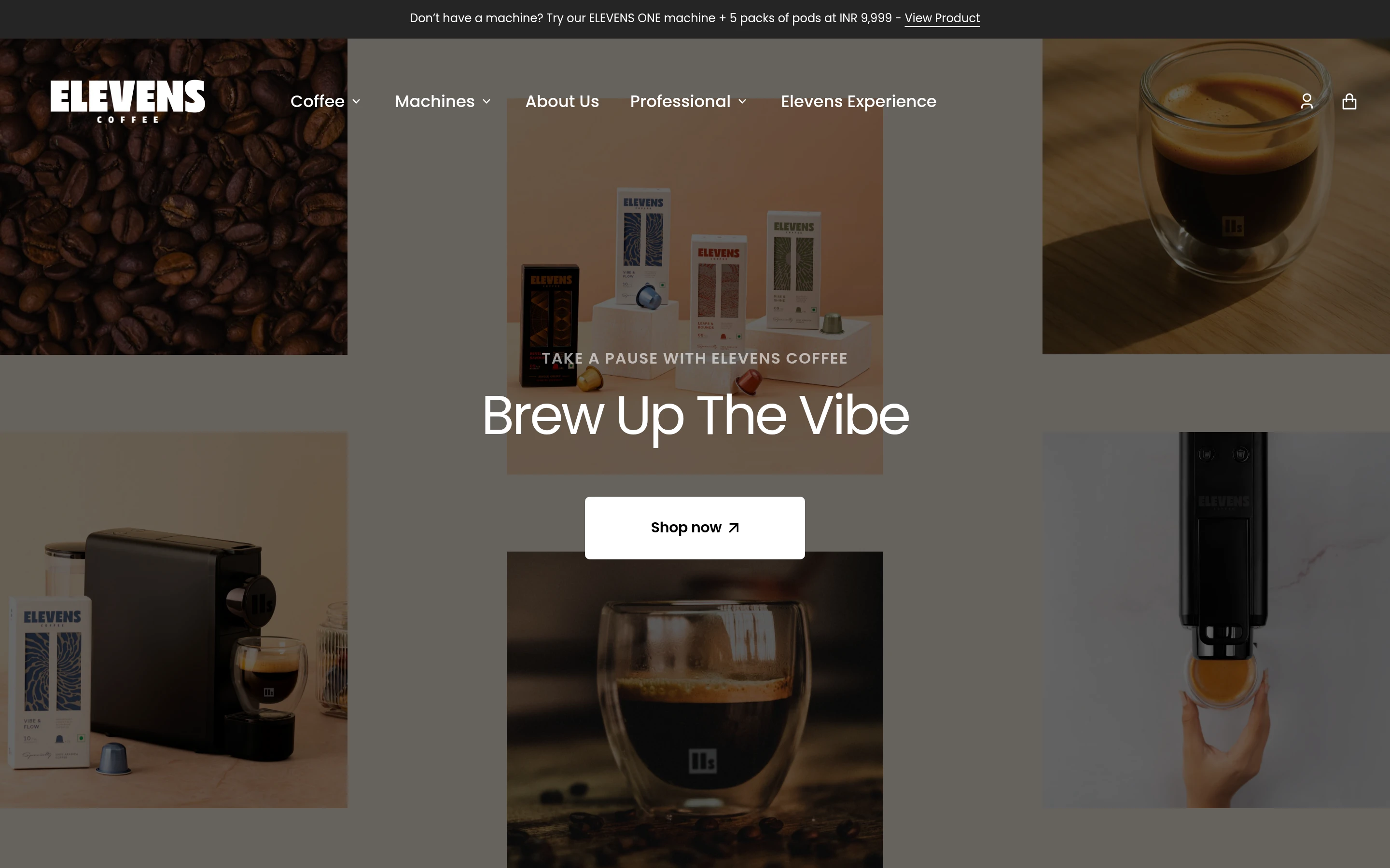 Elevens Coffee screenshot
