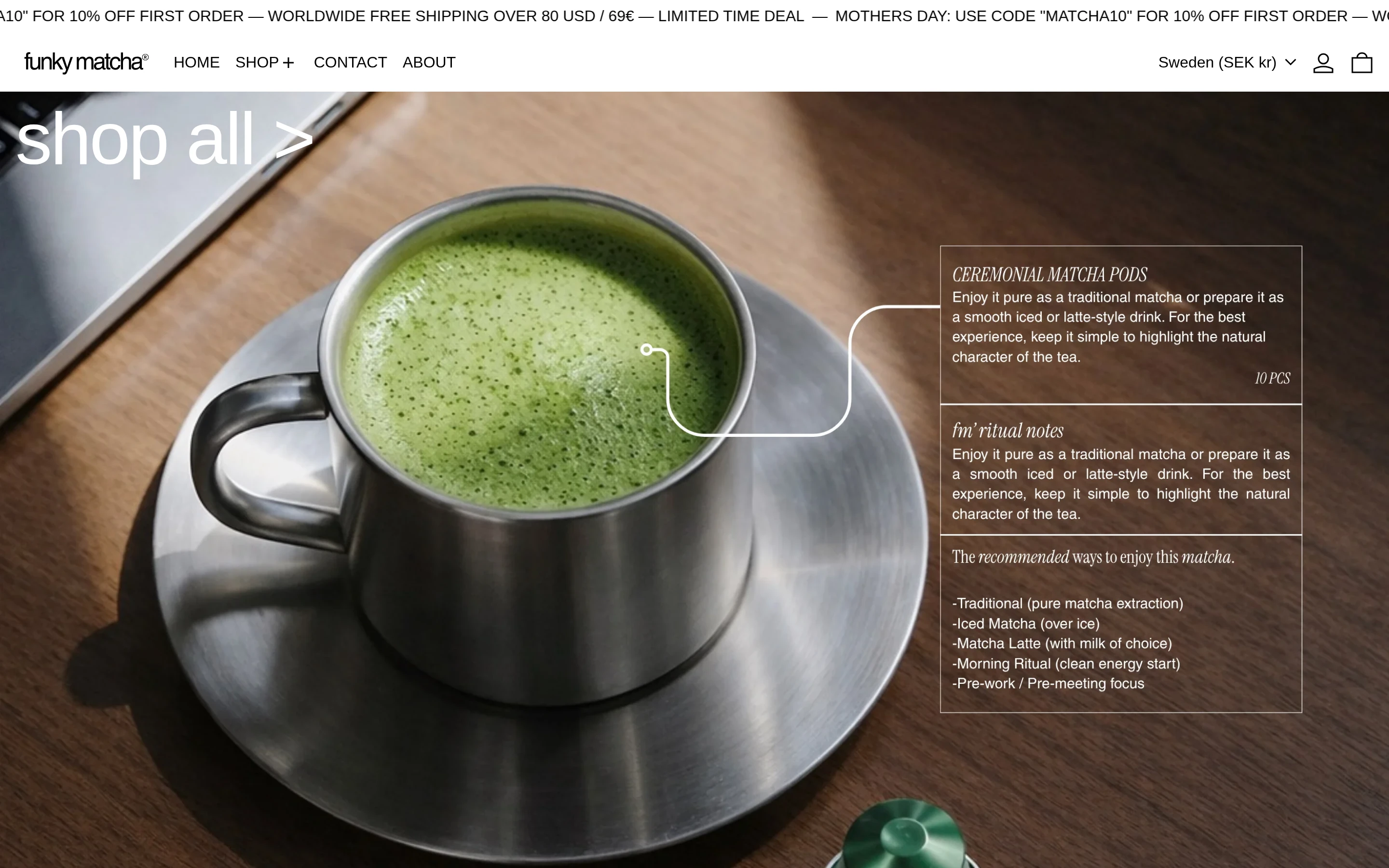 Funky Matcha screenshot