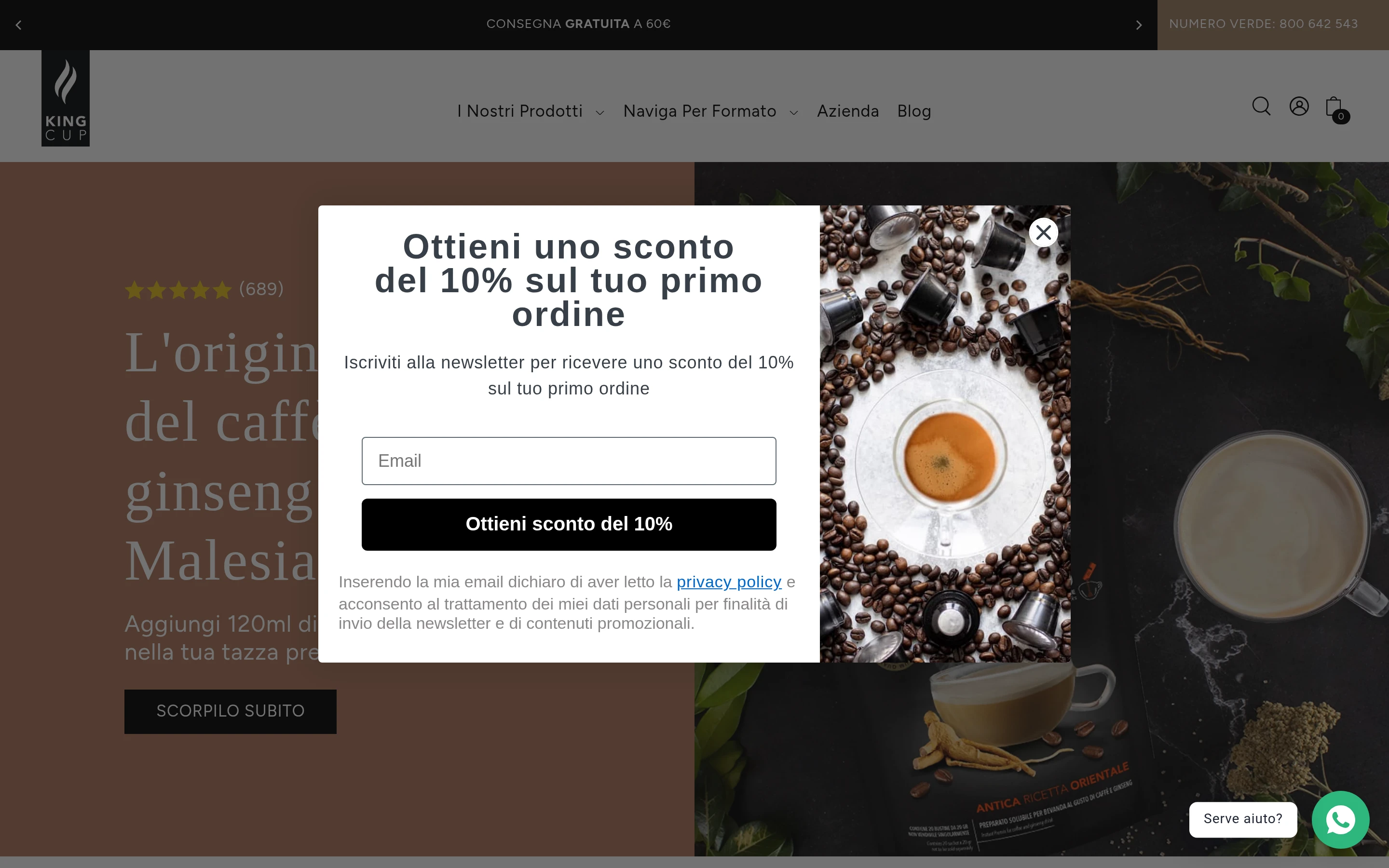 King Cup Coffee screenshot