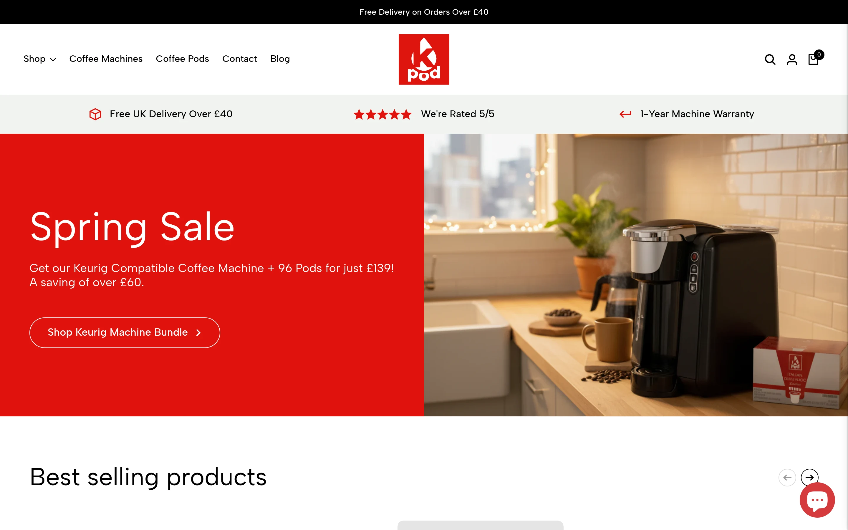 KPod Coffee screenshot