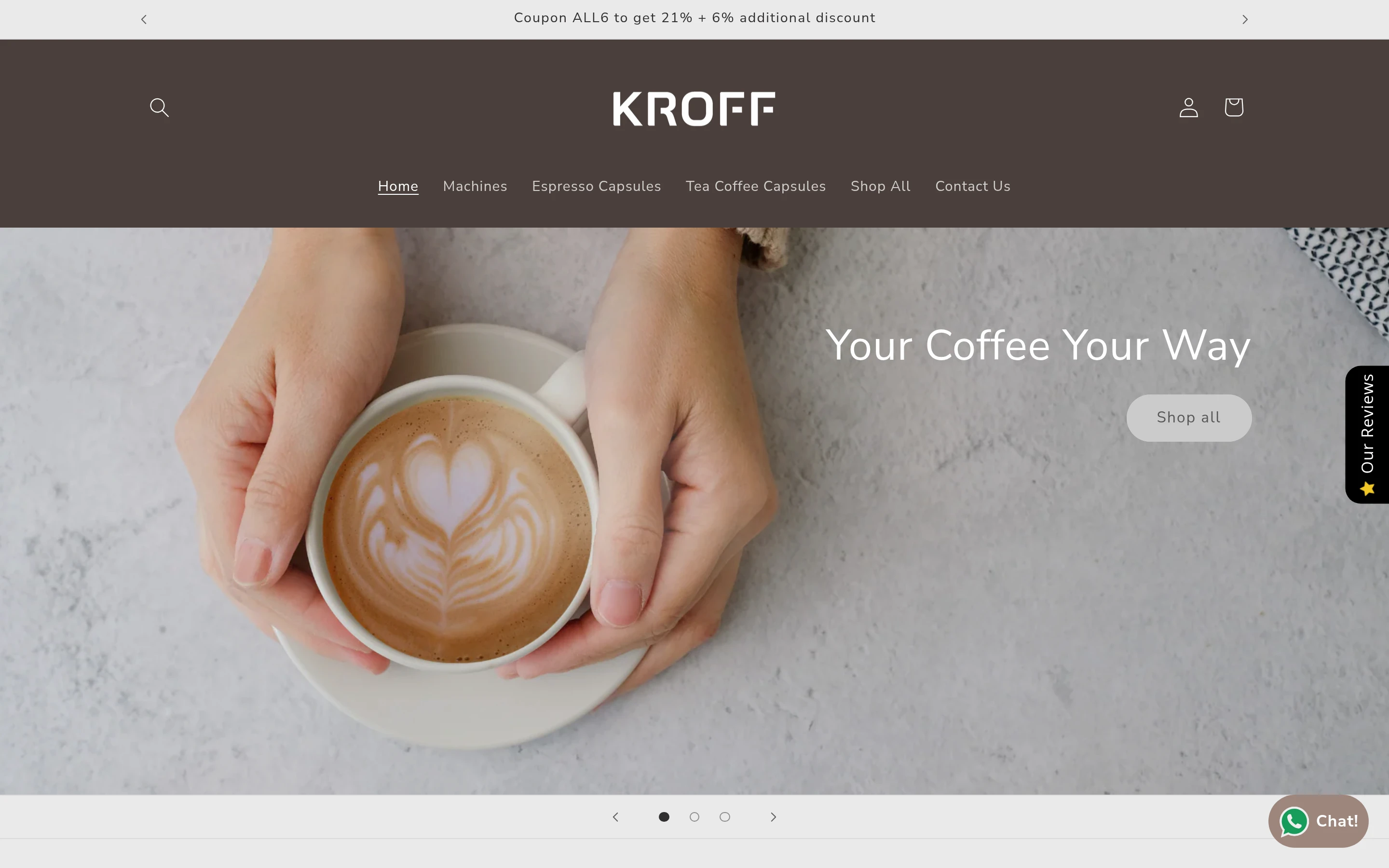 KROFF – Kroff Coffee screenshot