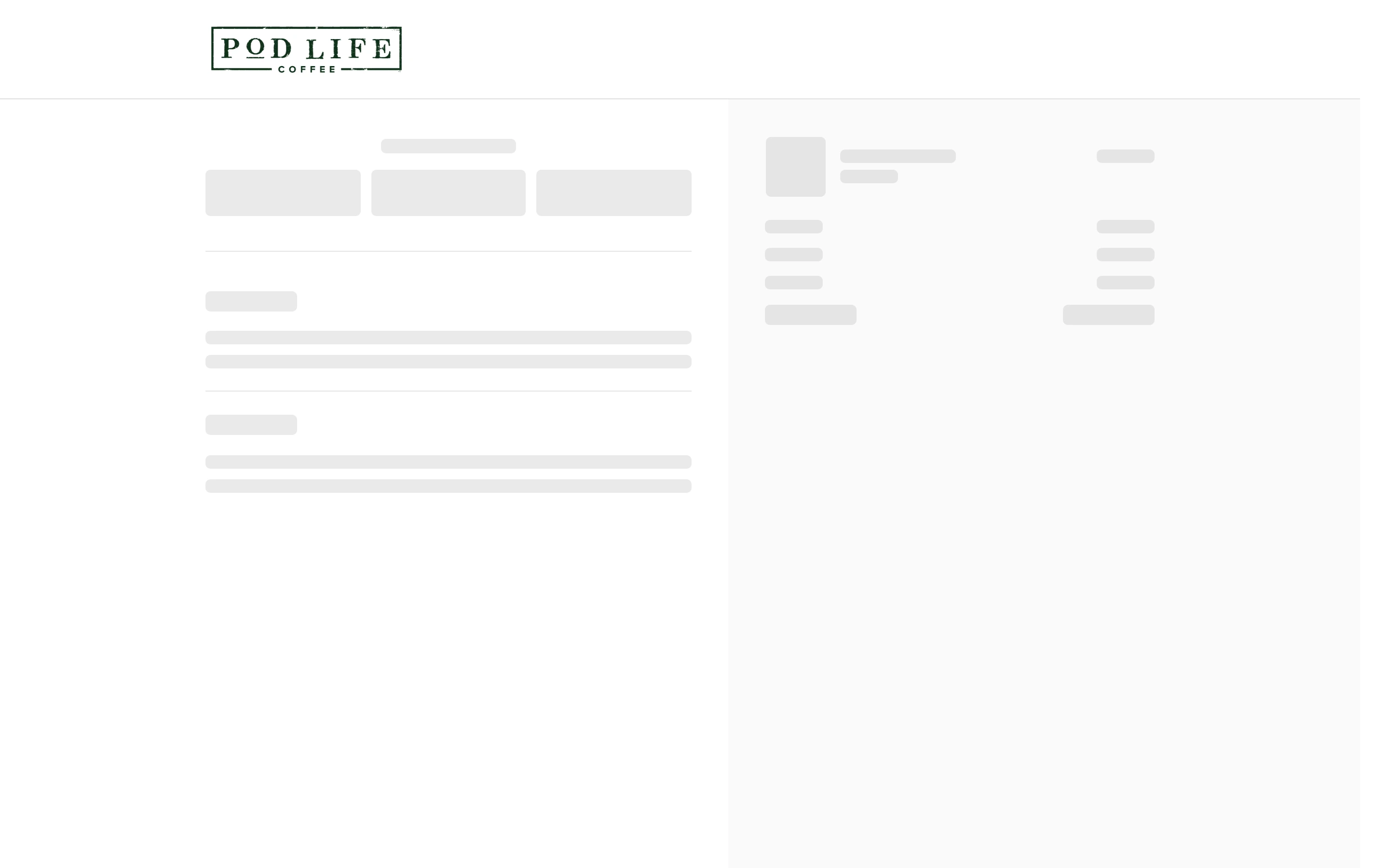 Pod Life Coffee screenshot