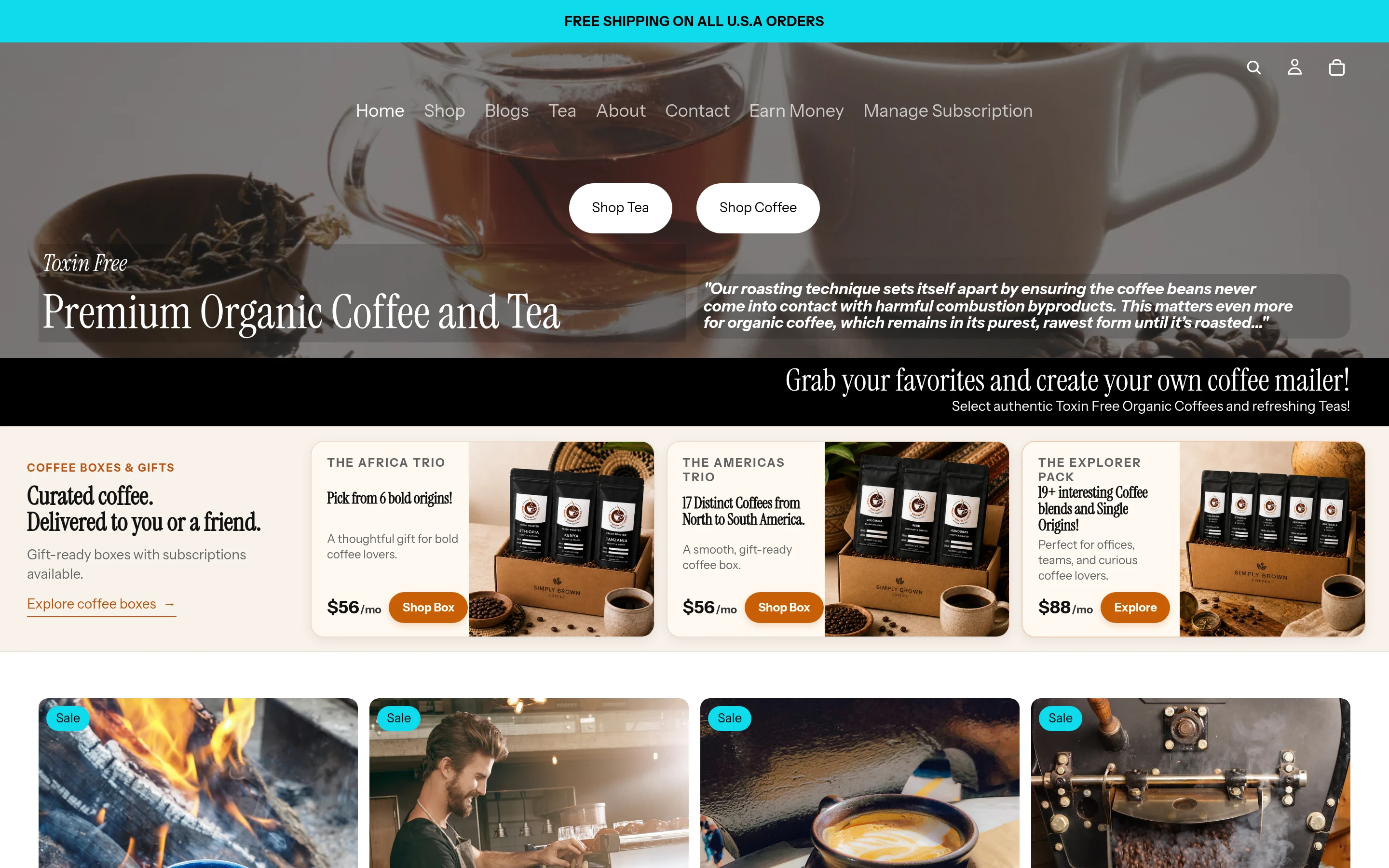 Simply Brown Coffee screenshot