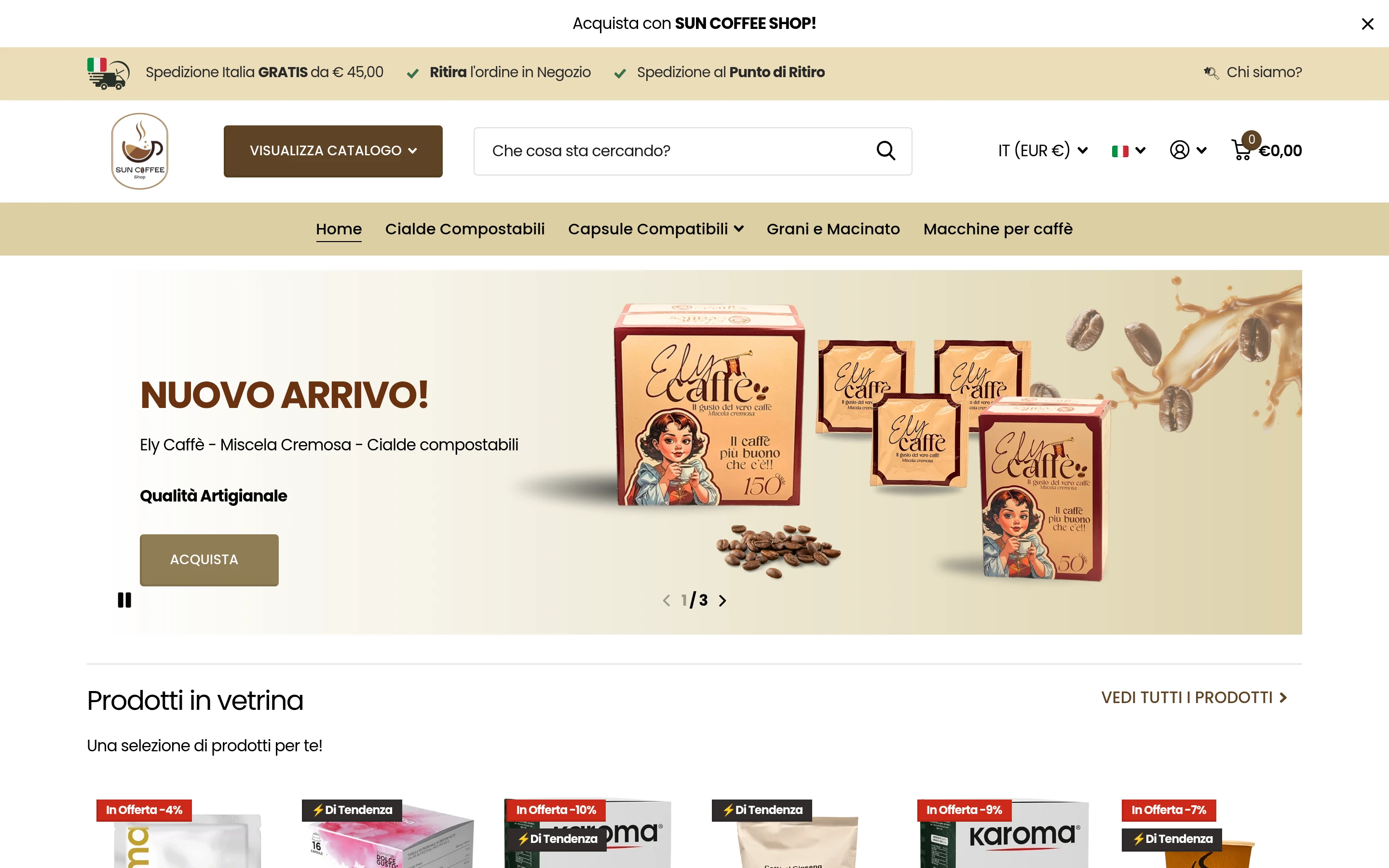 Sun Coffee screenshot