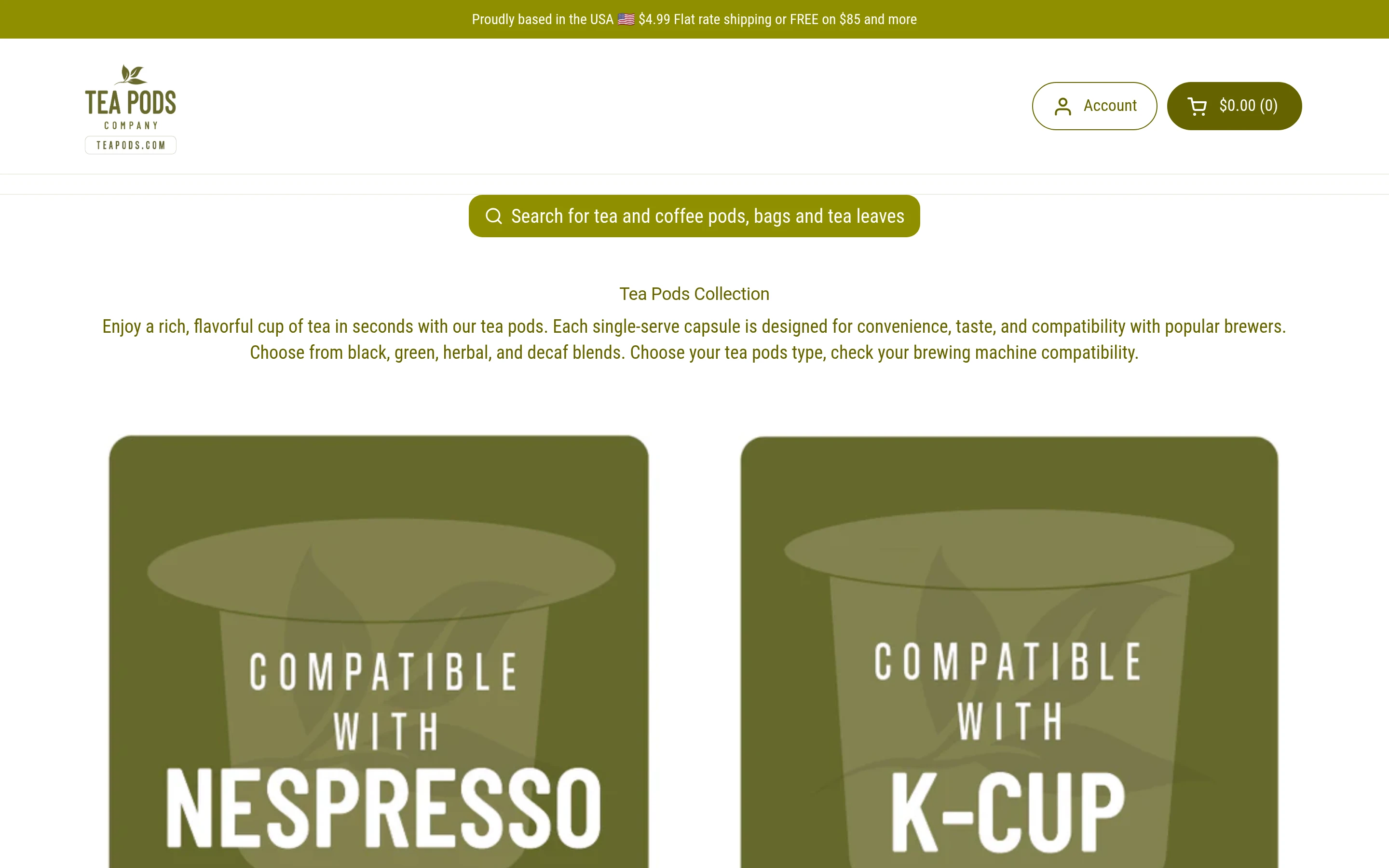 Tea Pods screenshot