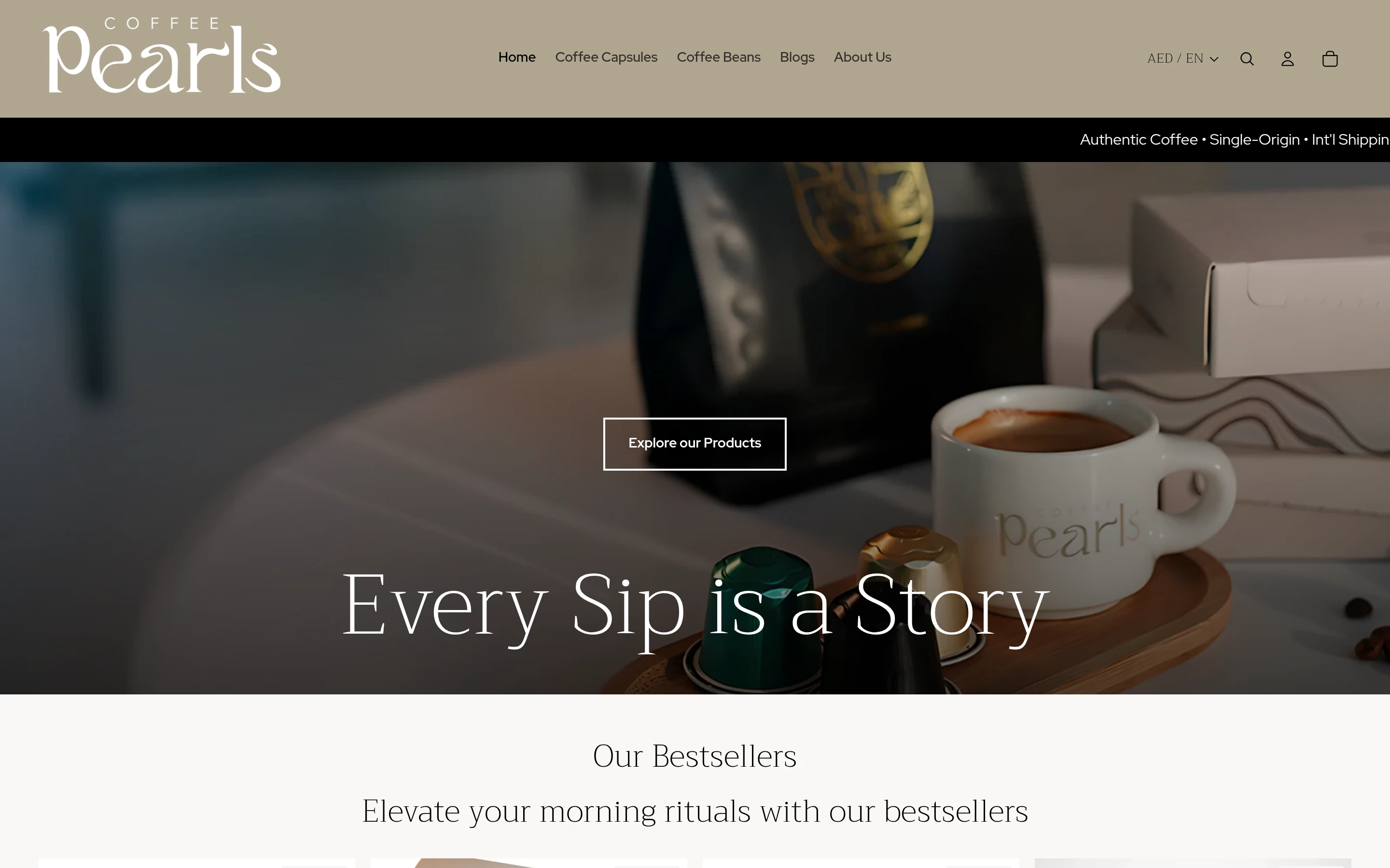 The Coffee Pearls screenshot