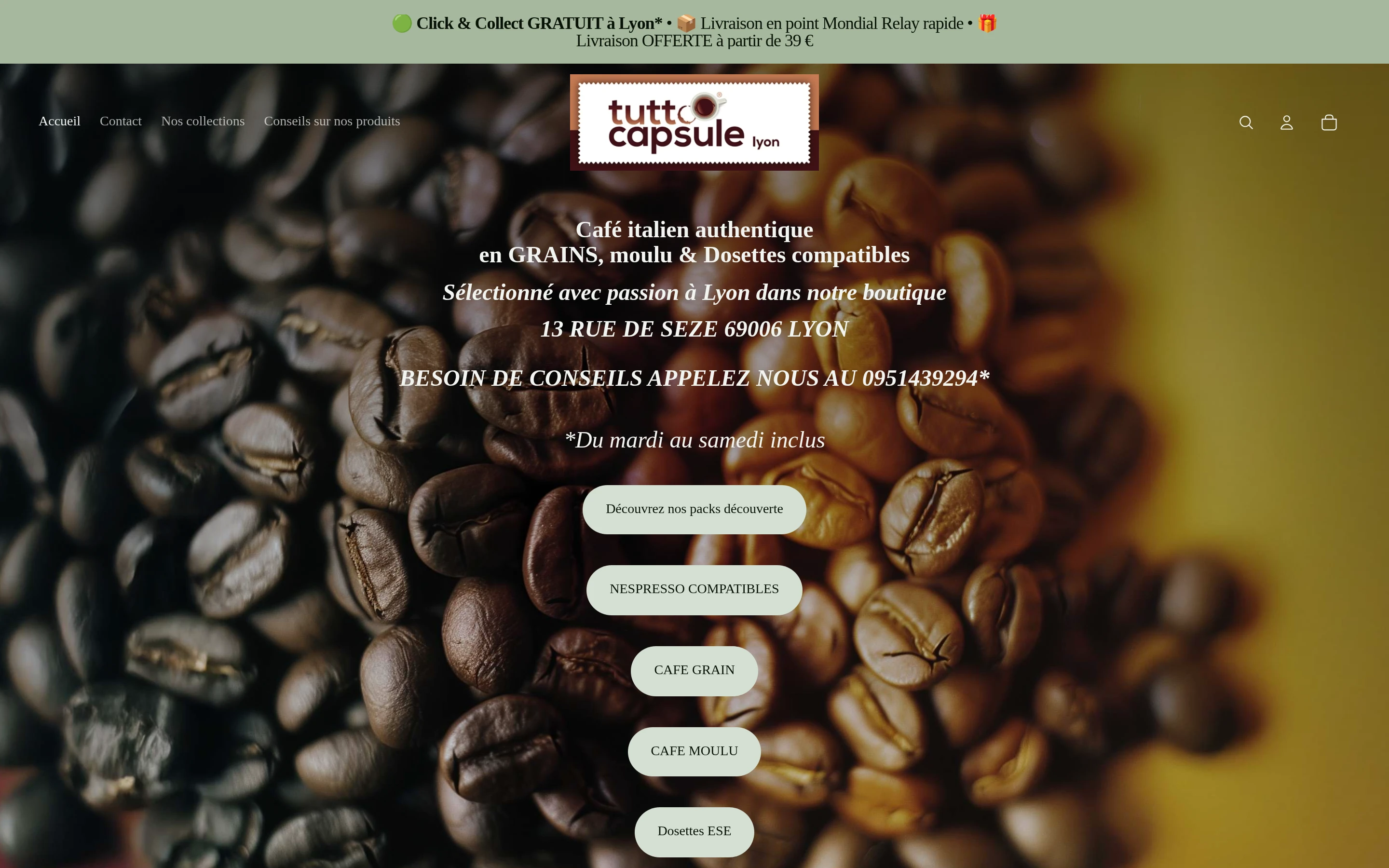Tuttocapsule Lyon screenshot