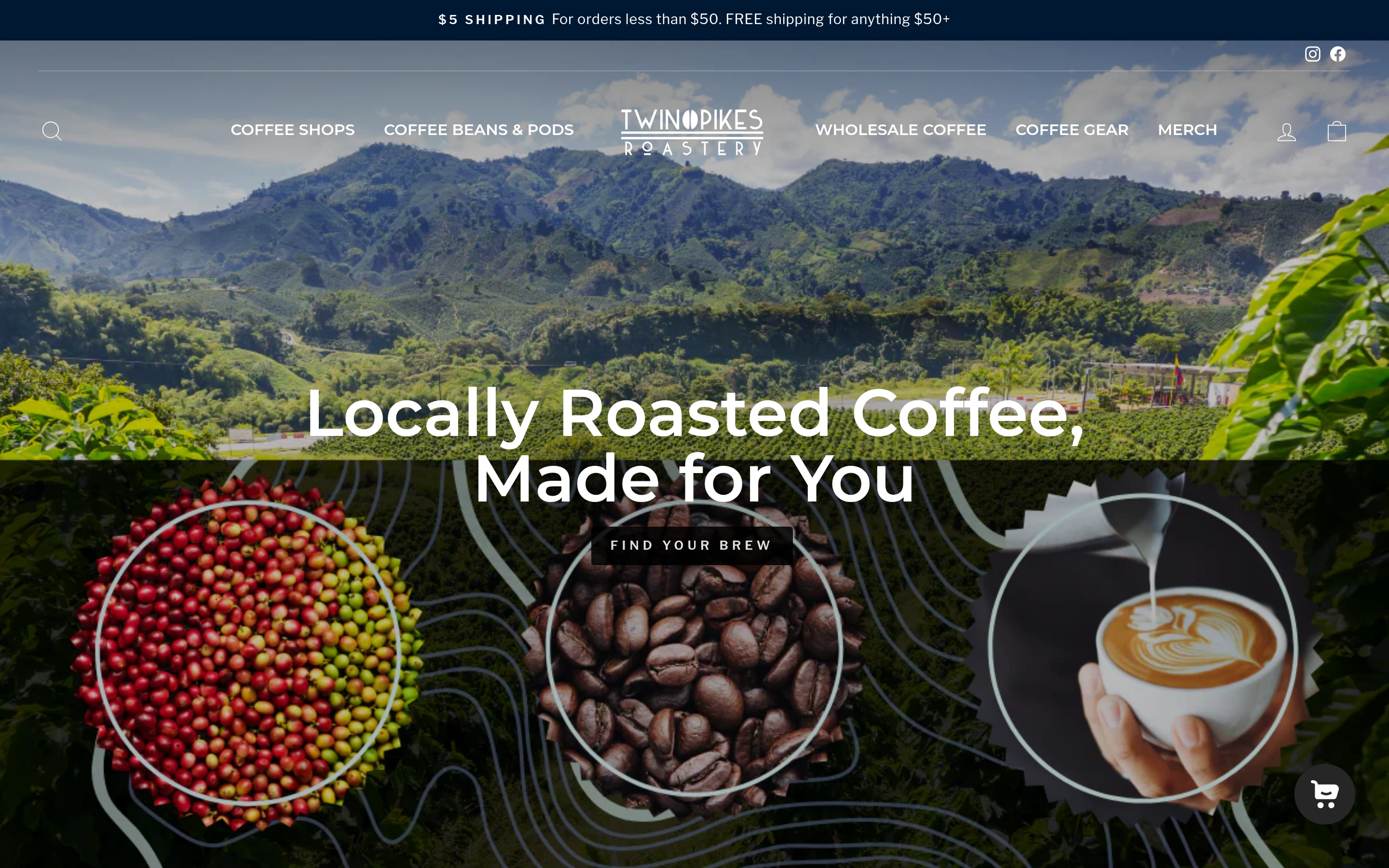 Twin Pikes Roastery screenshot