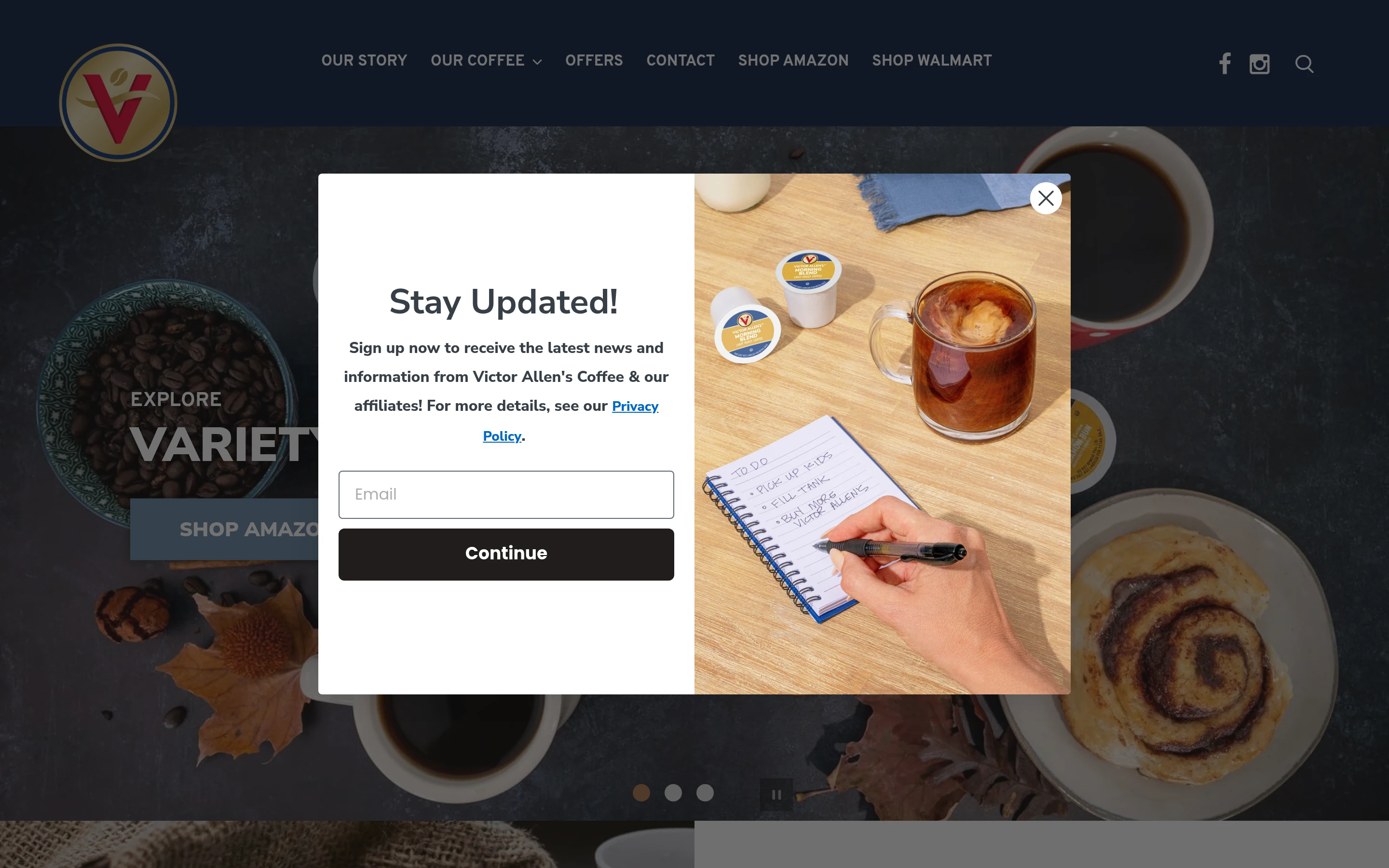 Victor Allen's Coffee screenshot