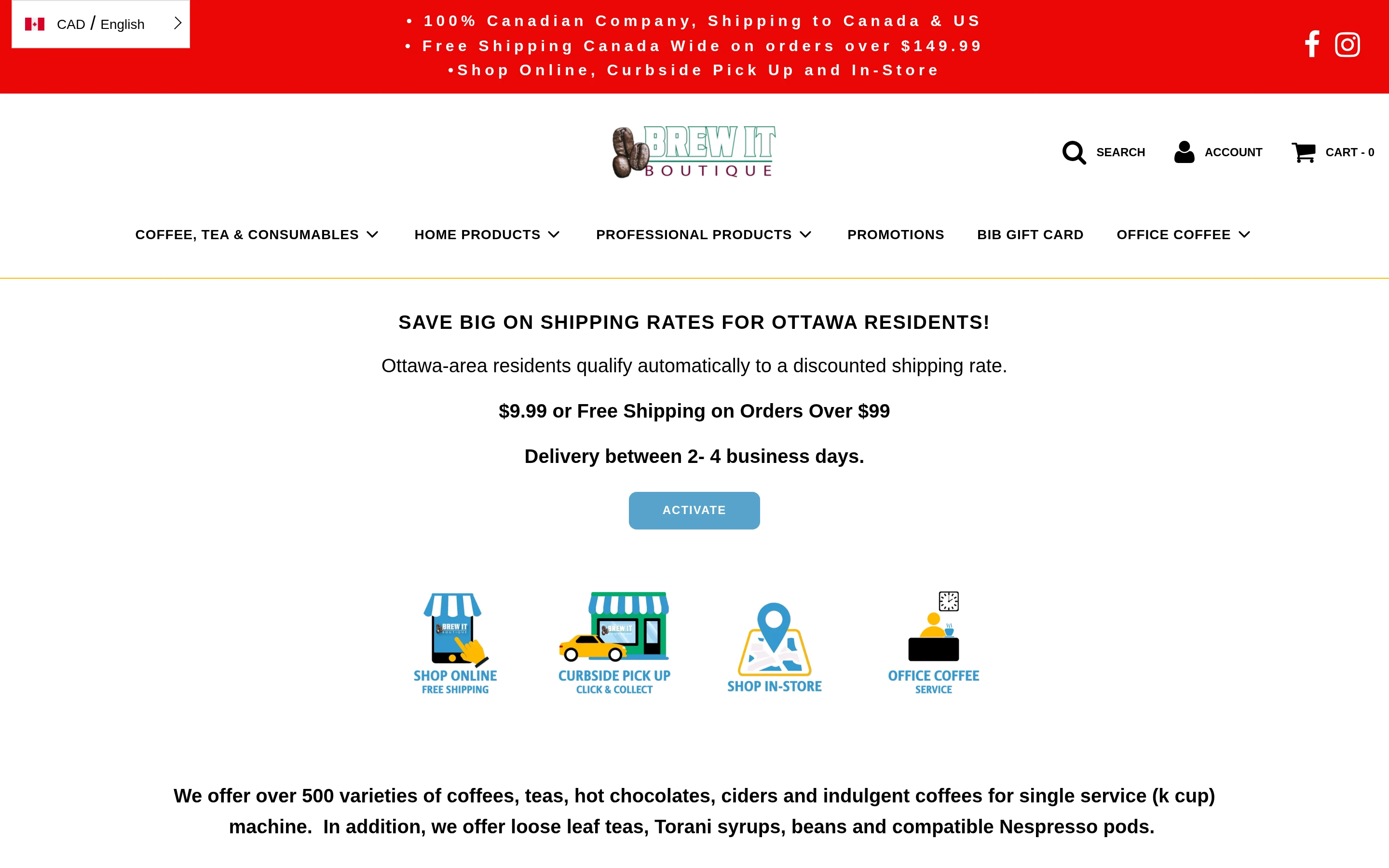 Brew It Boutique screenshot